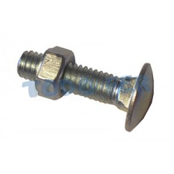 BULON C.RED.C.CUADR.  1/4X1 1/2 (200U) C/TUERCA