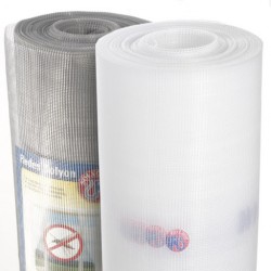 TEJIDO MOSQ.  PLAST TRASLUCIDO 1.0MTS(25MTS)