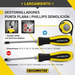 DESTOR. CROSS  DEMOLICION PH 2 X 100MM