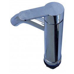 MONOCOMANDO LAVATORIO ABS CURVO CROMO