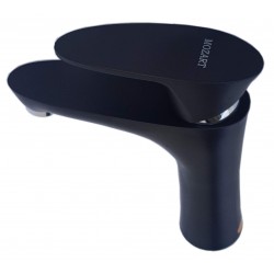 MONOCOMANDO LAVATORIO ABS REDON NEGRO