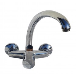 MONOCOMANDO PARED METAL CISNE GRUESO