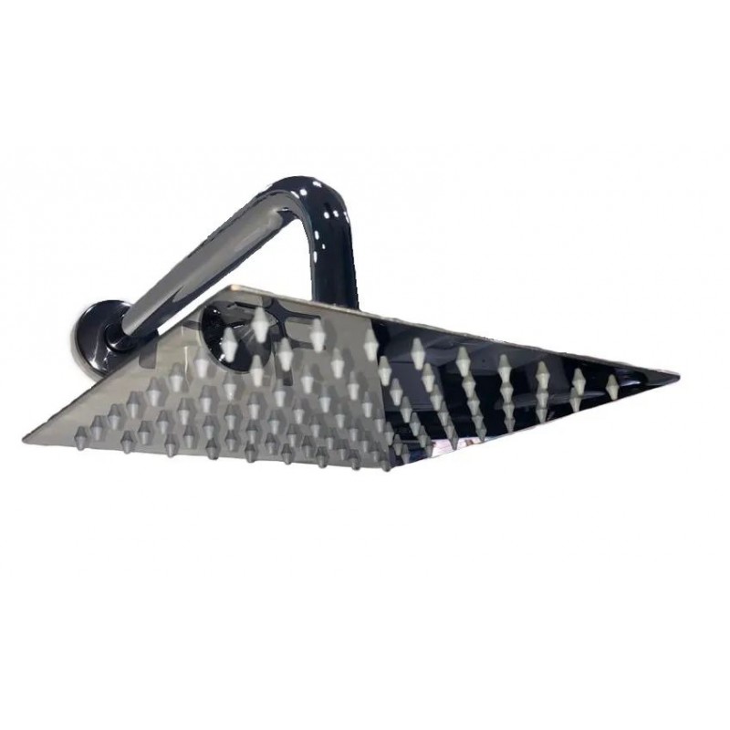 FLOR DUCHA AC.INOX CUADRADA 150MM