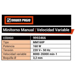MINITORNO DOWEN 160W C/KIT 250PZS