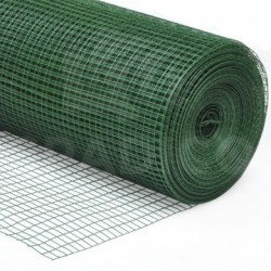 MALLA SOLDADA BAÑADA PVC 25X50(1.60MM) 1X20M