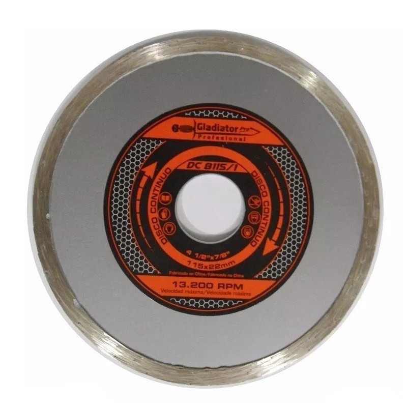 DISCO DIAM. GLADIATOR CONTINUO 115