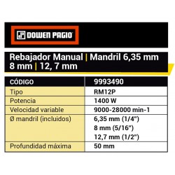 ROUTER P/MADERA DOWEN 1400W MAGNUM