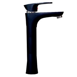 MONOC. LAVATORIO ABS DOHA NEGRO ALTO