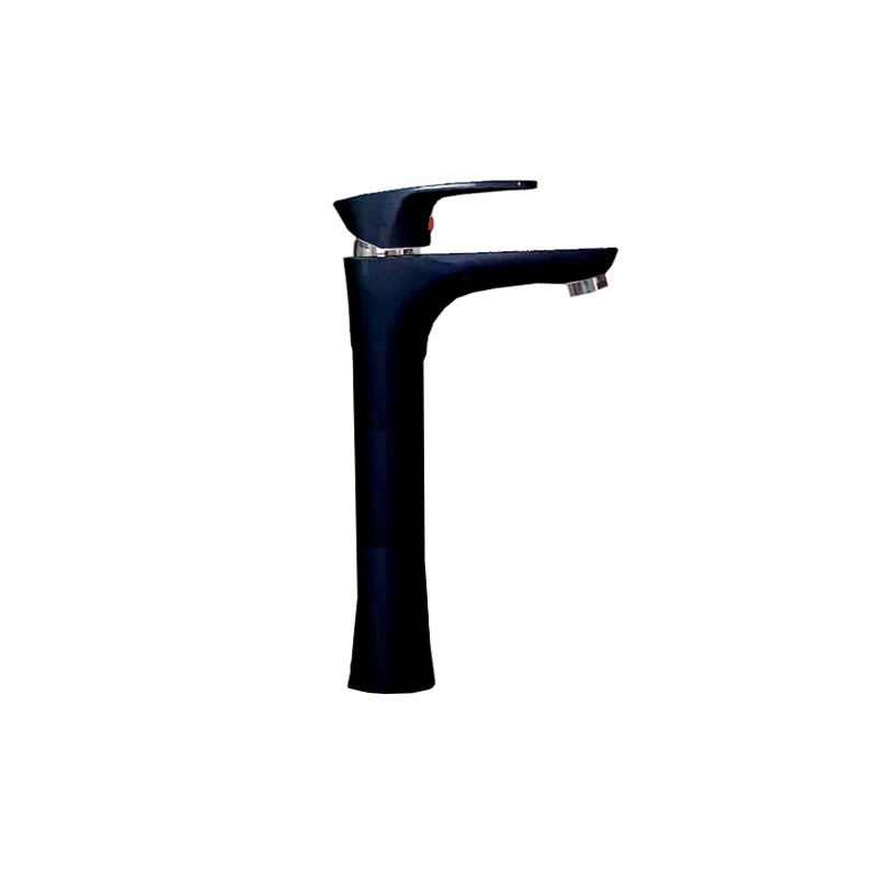 MONOC. LAVATORIO ABS DOHA NEGRO ALTO