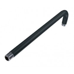 BRAZO LLUVIA AC.INOX NEGRO 50CM X 90º