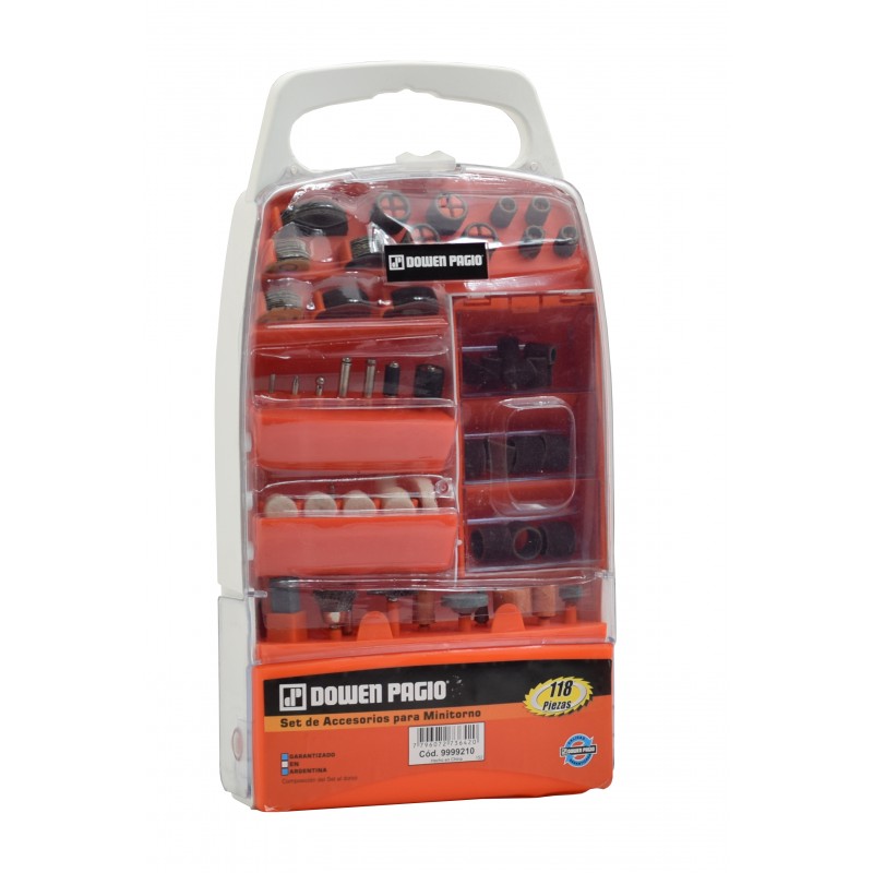 MINITORNO DOWEN SET ACCESORIOS 118 PZS
