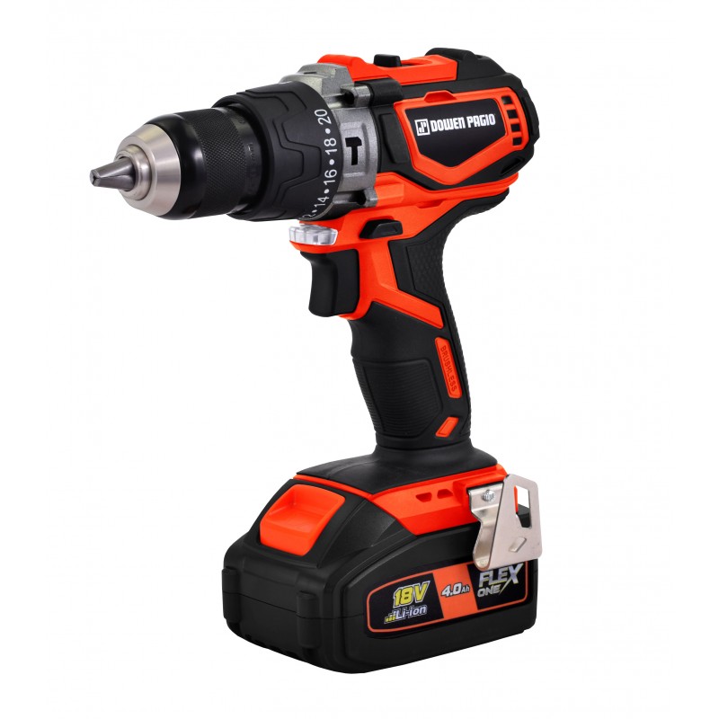 TALADRO DOWEN ATORN PERC 13MM 18V BRUSHLESS