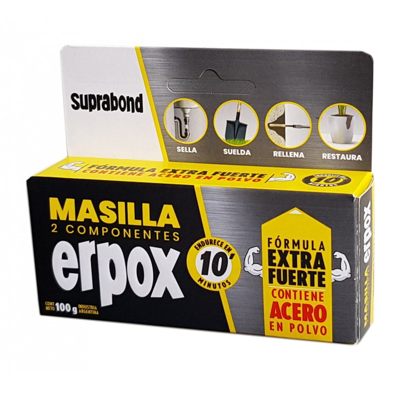 MASILLA ERPOX SBD 2 COMPONENTES 100GRS