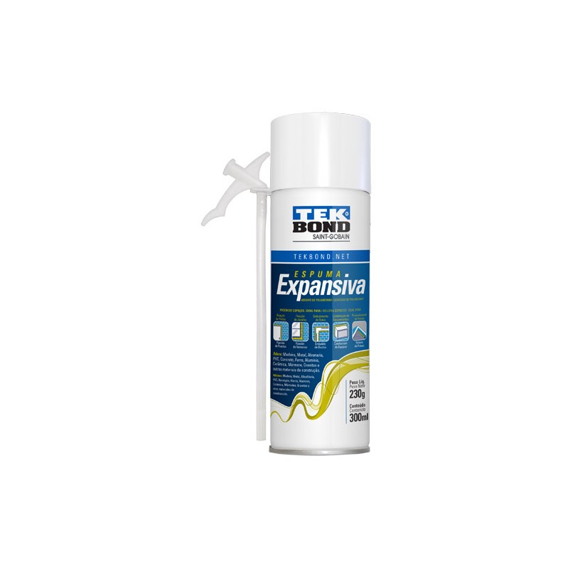 ESPUMA POLIURET.EXPAND. TEK  300ML AZUL
