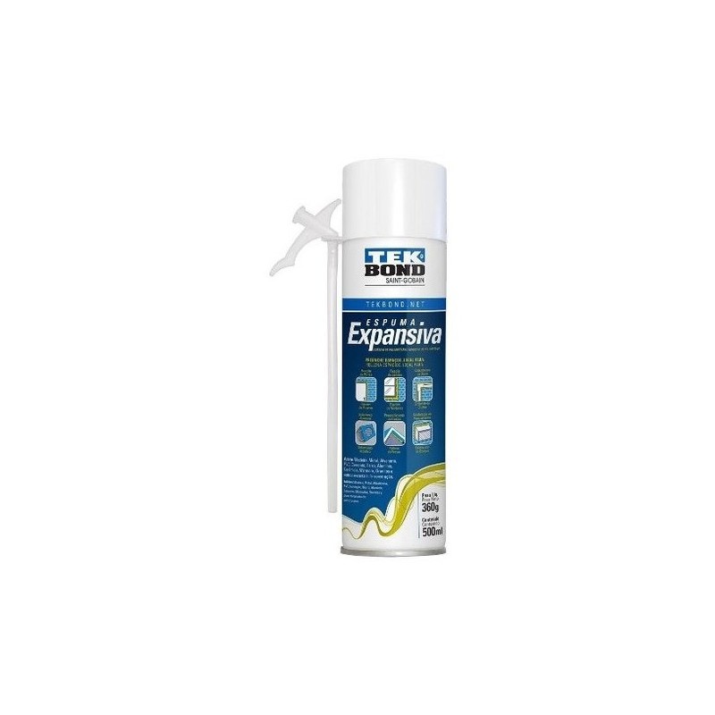 ESPUMA POLIURET.EXPAND. TEK  500ML AZUL