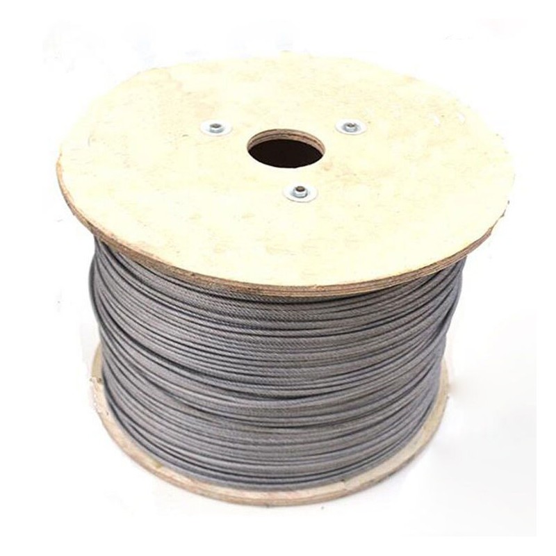 CABLE ACERO GALV  8MM 6X19+1 100MTS