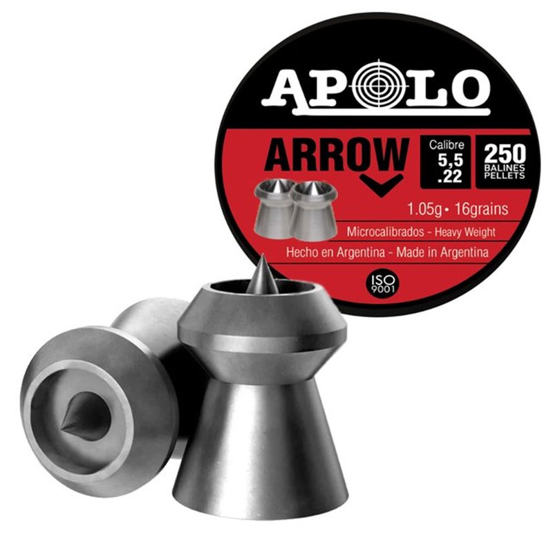 BALINES 5,50 ARROW LATA X 250U