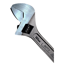 LLAVE AJUSTABLE  METZ FOSFATIZADA  6