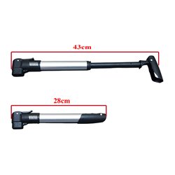 INFLADOR IMP P/BICI ALUMINIO DUAL MINI