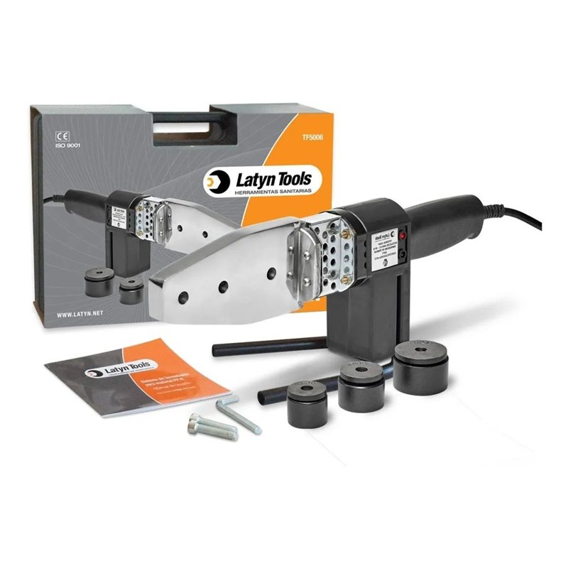 TERMOFUSORA  800W + KIT 3 BOQUILLAS Y MALETIN
