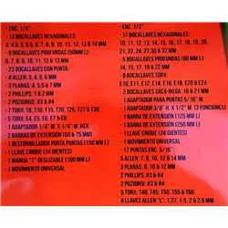 BOCALLAVE KETTLER   1/4- 1/2 SET X 108PZ (MM)