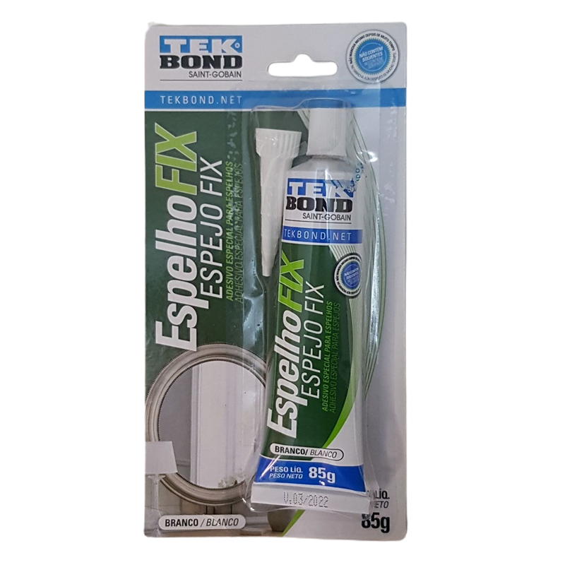 ADHESIVO TEK BOND ESPEJO FIX  85GRS BLANCO