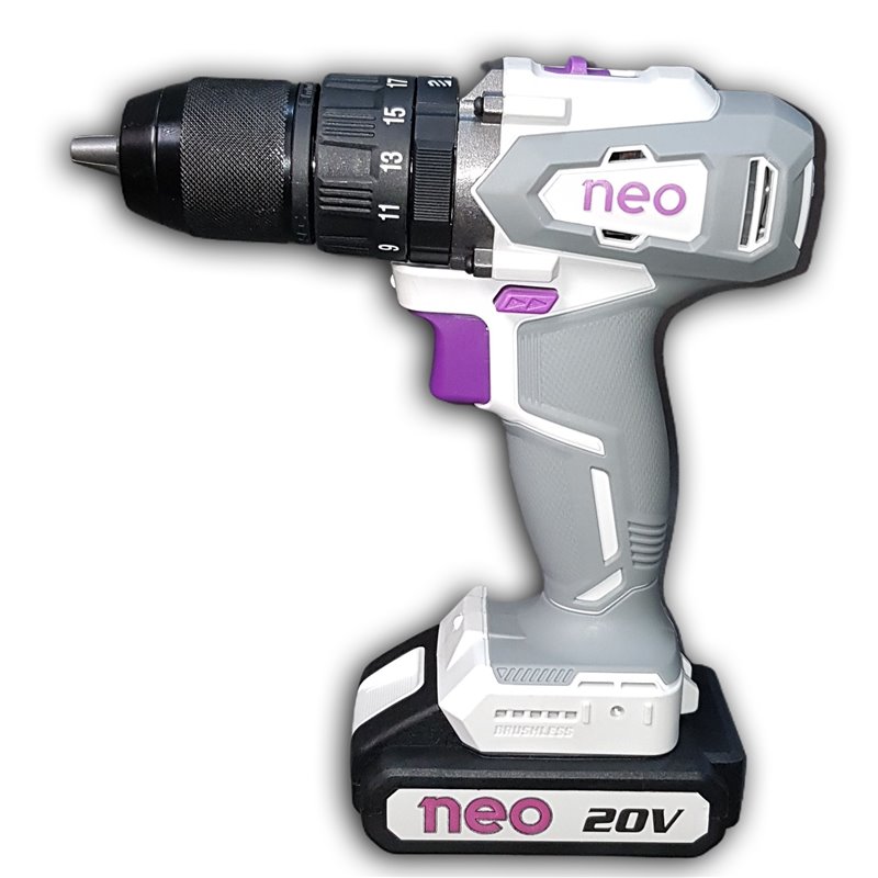TALADRO NEO ATORN PERC 13MM  20V BRUSHLESS
