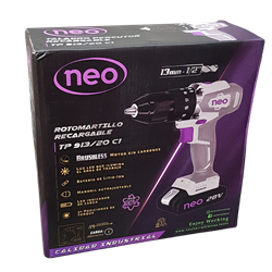 TALADRO NEO ATORN PERC 13MM  20V BRUSHLESS