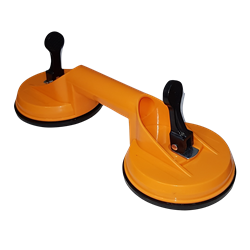 SOPAPA SUJETA VIDRIO DOBLE 120MM 70KG