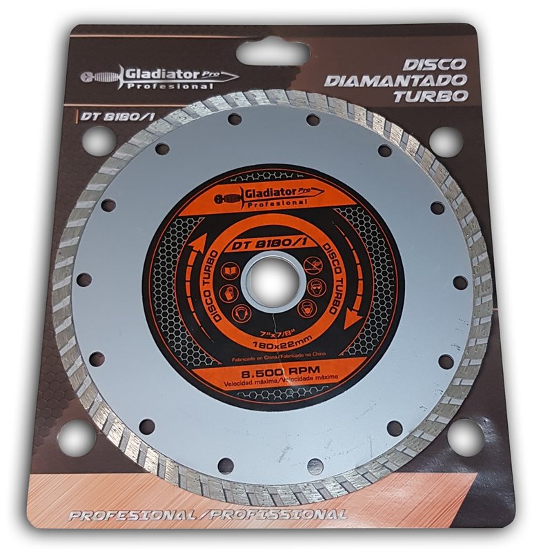 DISCO DIAM. GLADIATOR TURBO 180