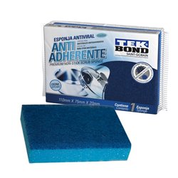ESPONJA TEK BOND ANTIADHERENTE AZUL