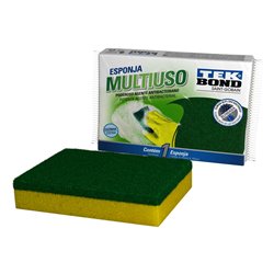 ESPONJA TEK BOND   MULTIUSO ECO VERDE