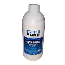 COLA SINTETICA TEK BOND X   1KG. PVA EXTRA BLANCA