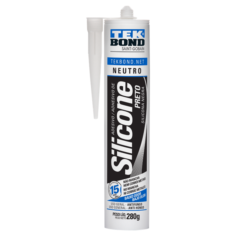 SELLADOR TEK BOND NEUTRO 280GR NEGRO