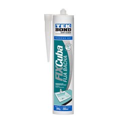 SELLADOR TEK BOND FIJA BACHA  85GR BLANCO FIX CUBA