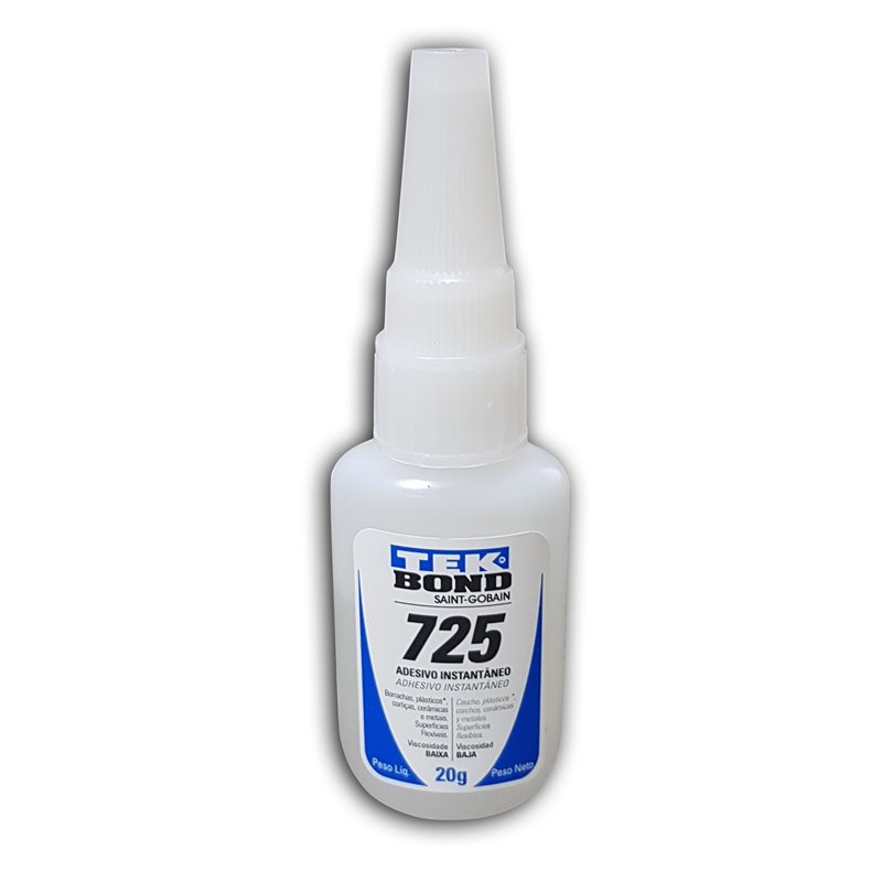 ADHESIVO CIANO TEK BOND 725 V.BAJA S.FLEXIBLES