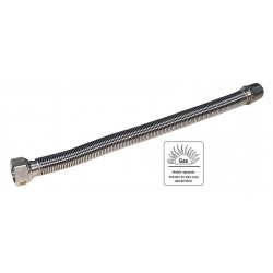 FLEXIBLE ACERO INOX GAS...
