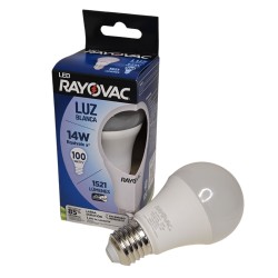 LAMPARA LED RAYOVAC E27 14W...